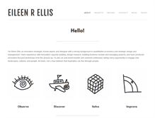 Tablet Screenshot of eileenrellis.com